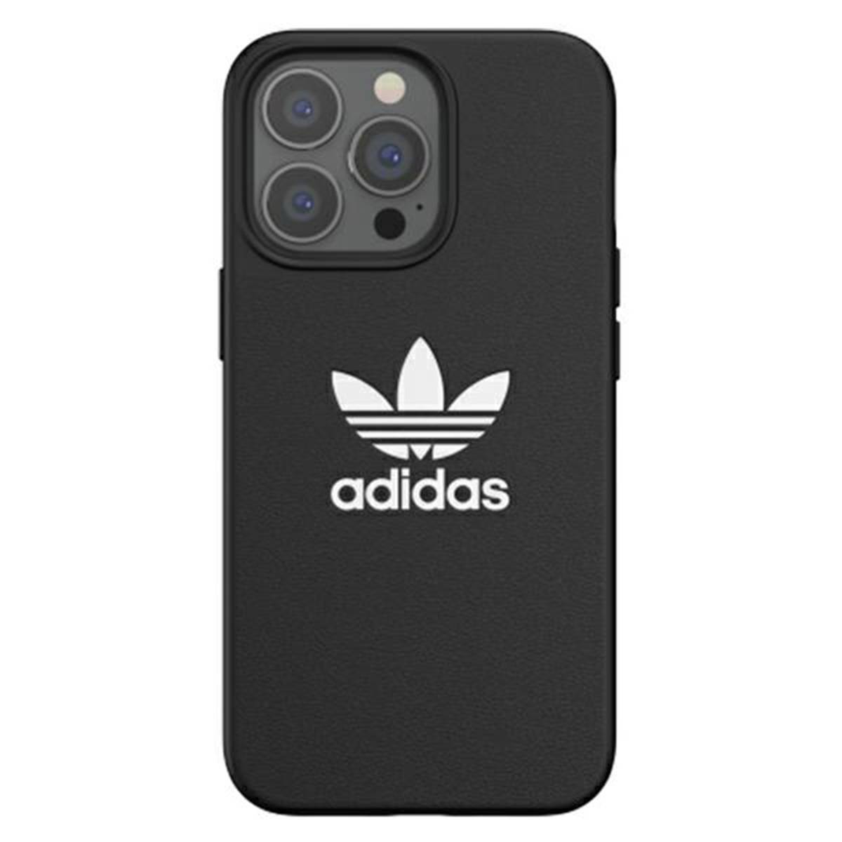 Adidas Apple iPhone 13 Pro Basic Original Silikon Hard Case Cover Schutzhülle Schwarz