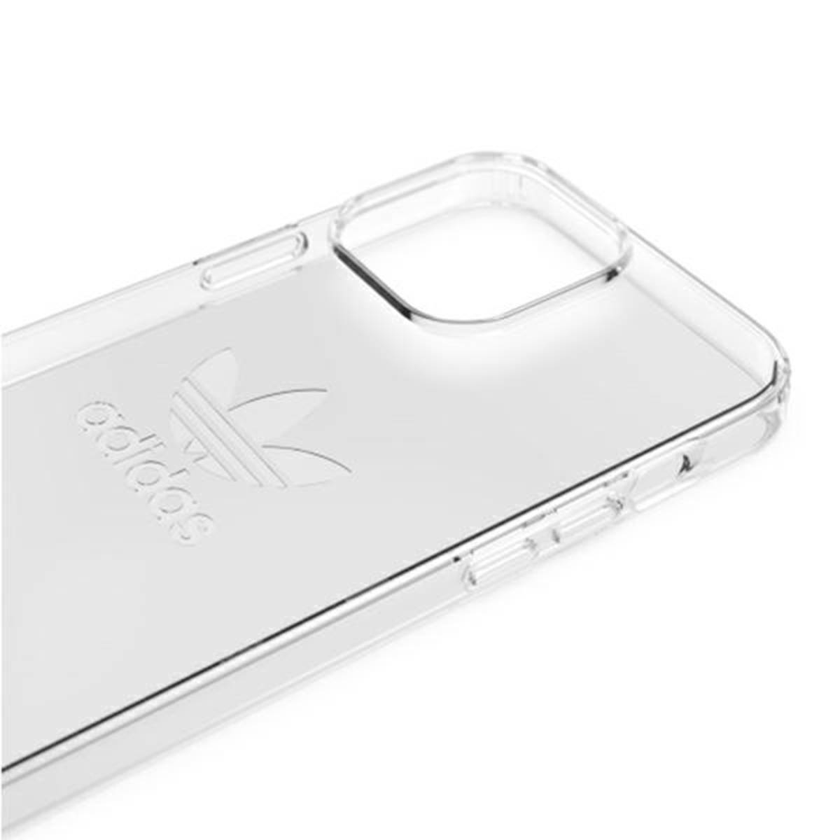 Adidas Apple iPhone 13 Pro Max Clear Case Original Silikon Hard Case Cover Schutzhülle Transparent