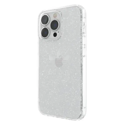 Adidas Apple iPhone 13 Pro Clear Case Glitzer Original Silikon Hard Case Cover Schutzhülle Transparent Adidas Apple iPhone 13 Pro Clear Case Glitzer Original Silikon Hard Case Cover Schutzhülle Transparent
