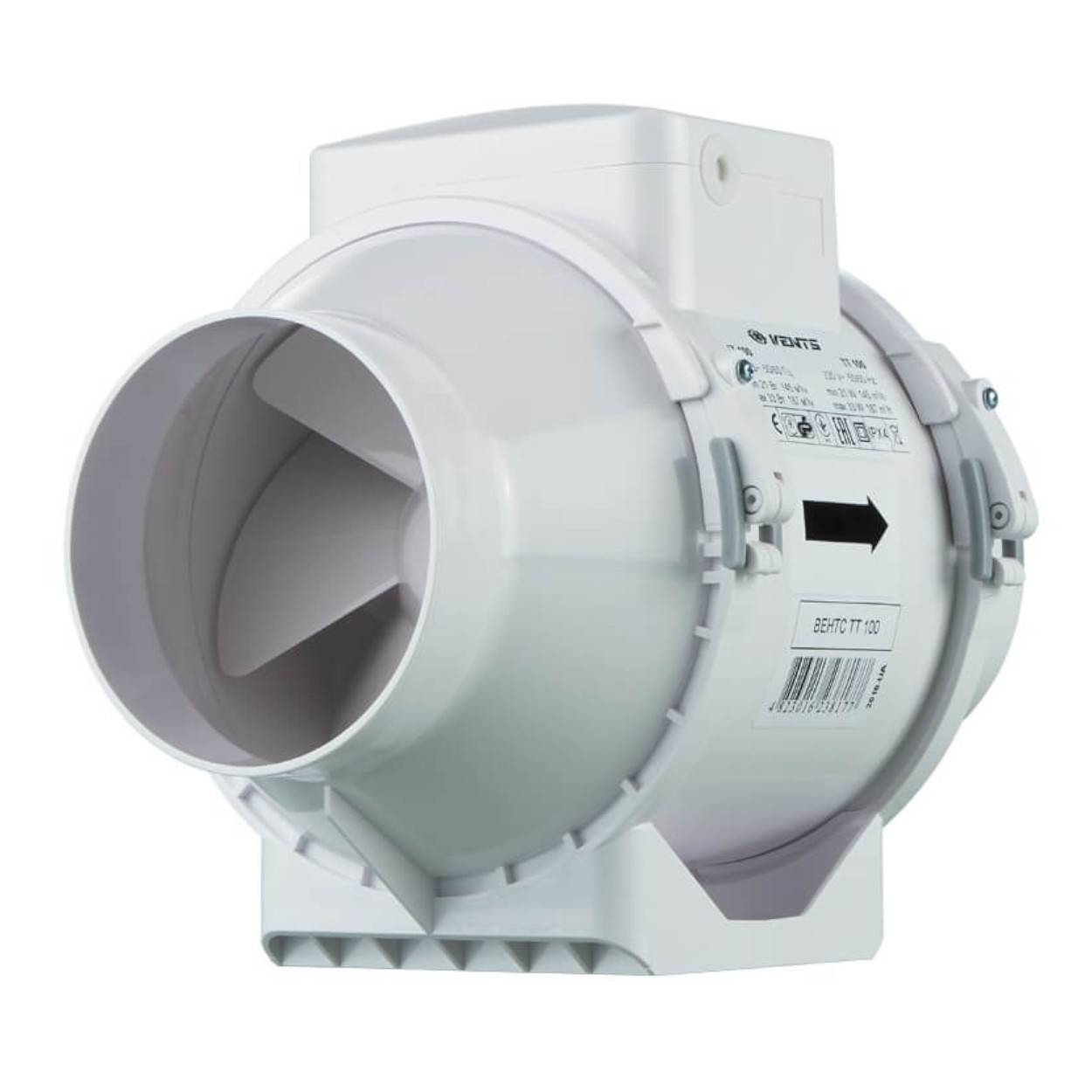 Rohrventilator Lüfter TT 150 bis 520 m³/h