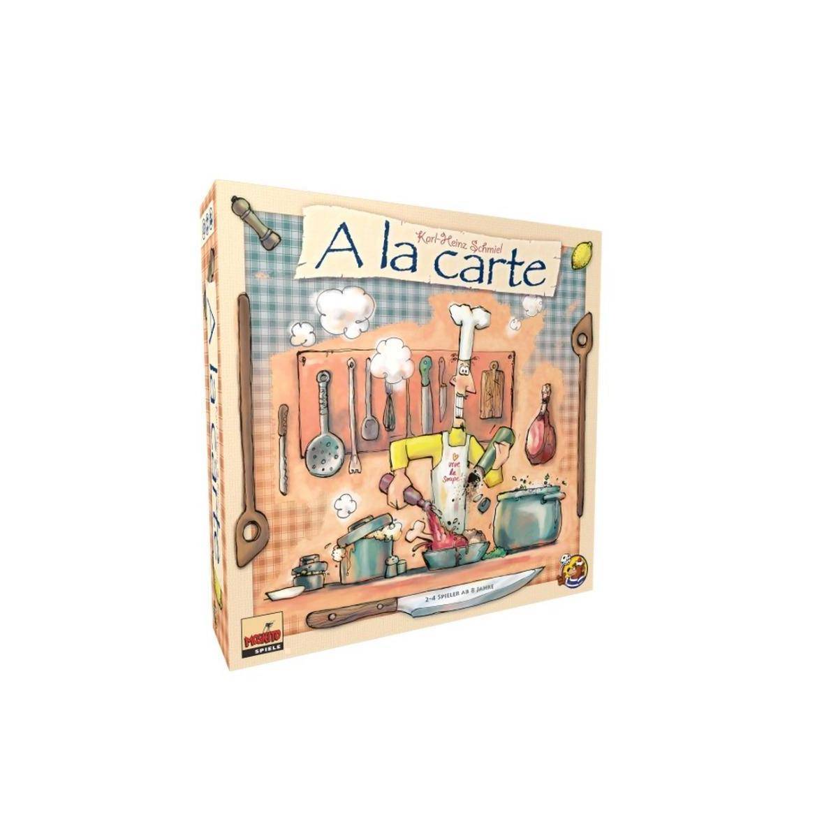 HBG439926 - A la carte, Figuren-/Kartenspiel, 2-4 Spieler, ab 8 Jahren (DE-Ausgabe)