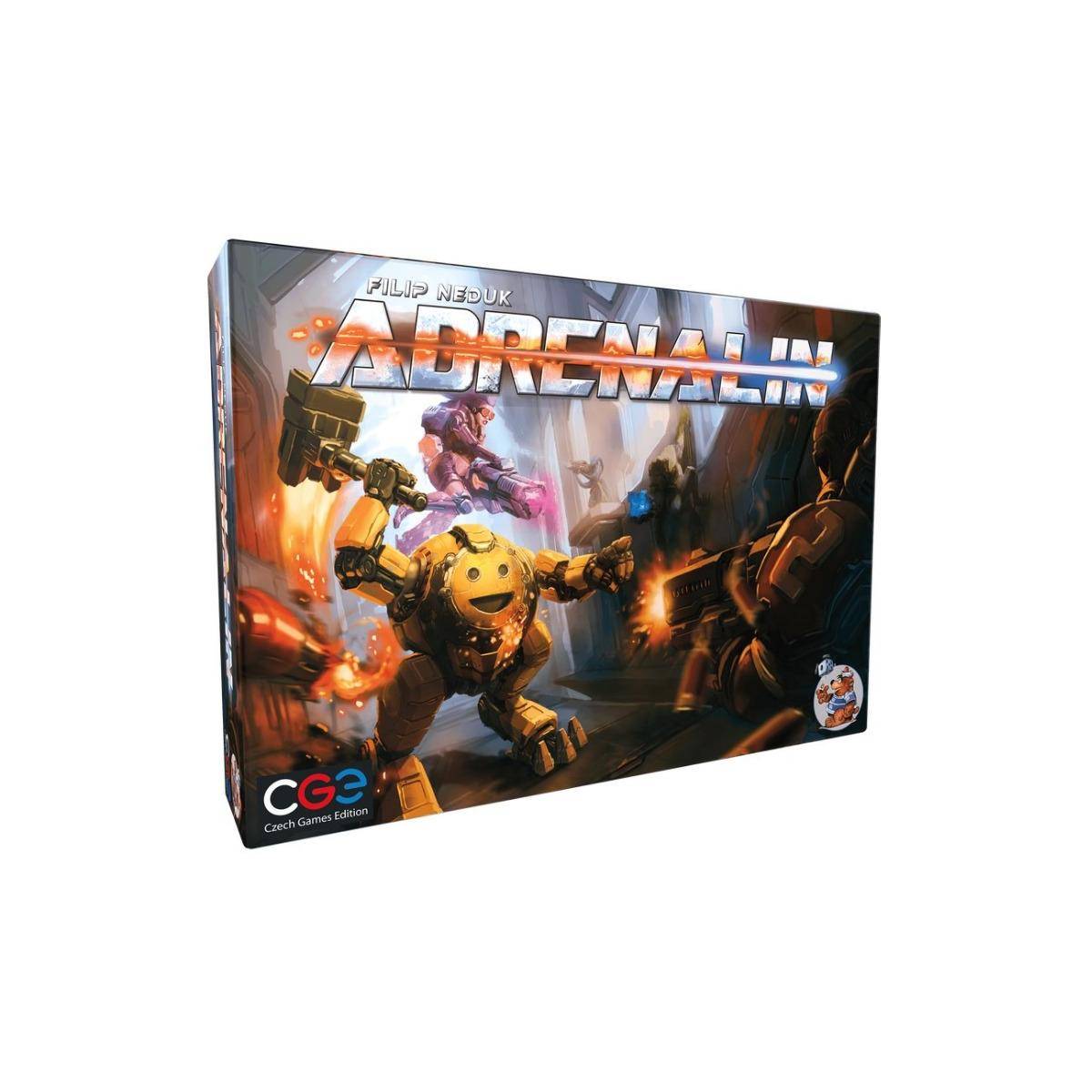 CZ106 - Adrenalin, Brettspiel, für 2-6 Spieler, ab 12 Jahren