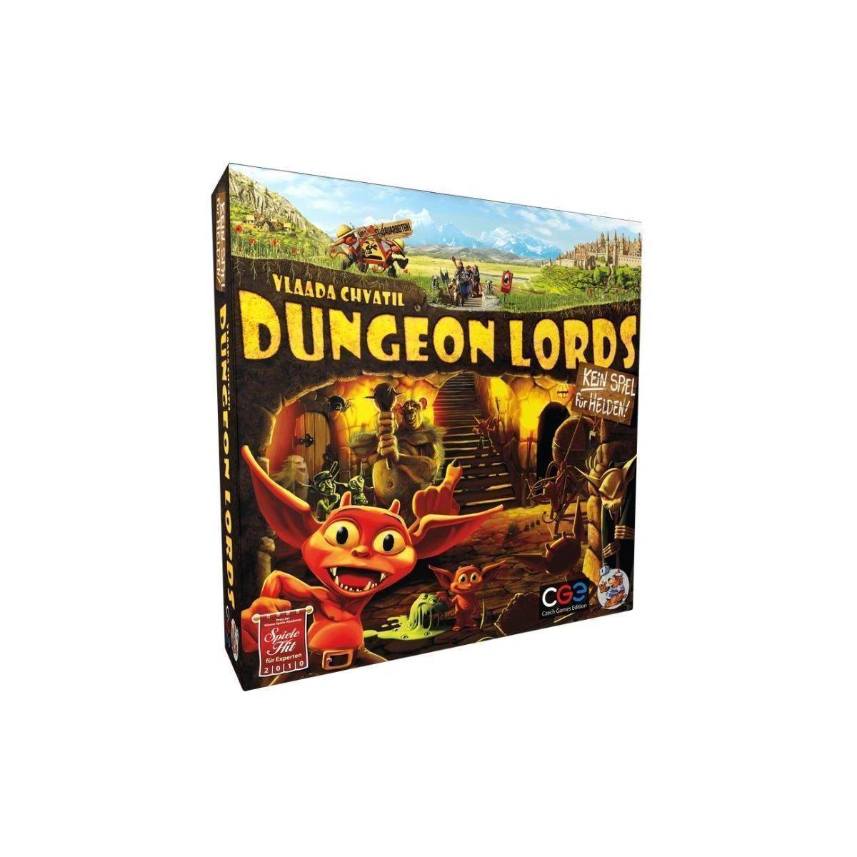 CGE030534 - Dungeon Lords, Brettspiel, für 2-4 Spieler, ab 14 Jahren