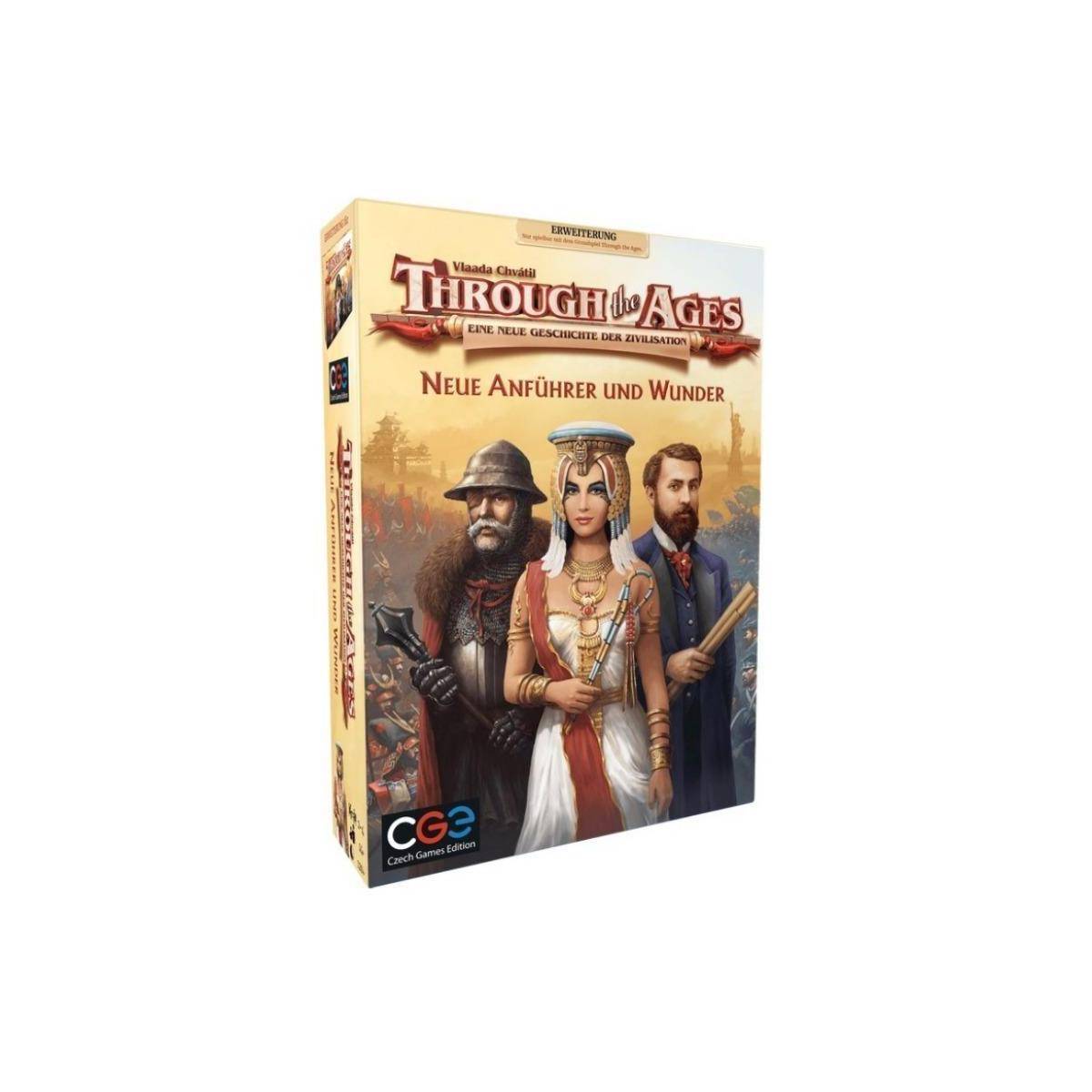CGE440168 - Through the Ages: Neue Anführer und Wunder, ab 14 Jahren (DE-Erweiterung)