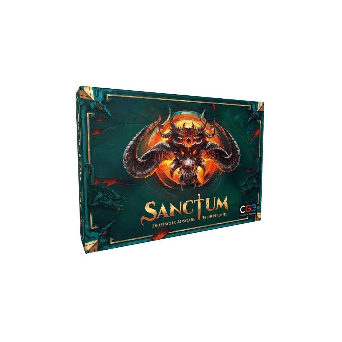 CGE440212 - Sanctum, Brettspiel, 2-4 Spieler, ab 14 Jahren (DE-Ausgabe)