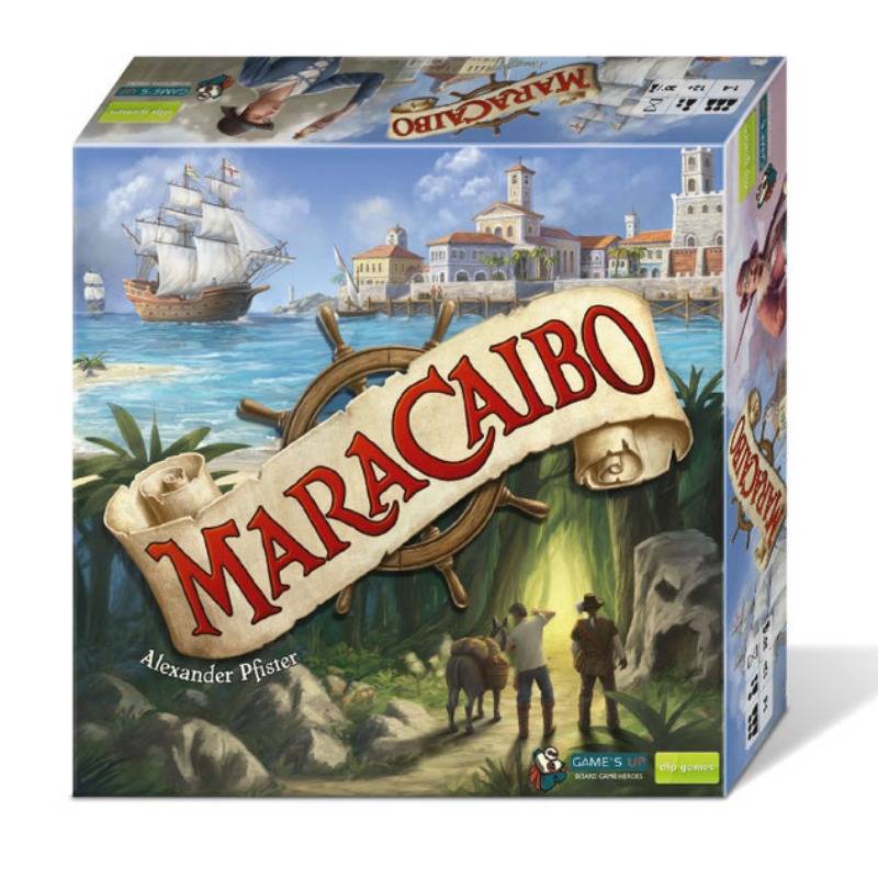 DLP140 - Maracaibo, Brettspiel, 1-4 Spieler, ab 12 Jahren (DE-Ausgabe)