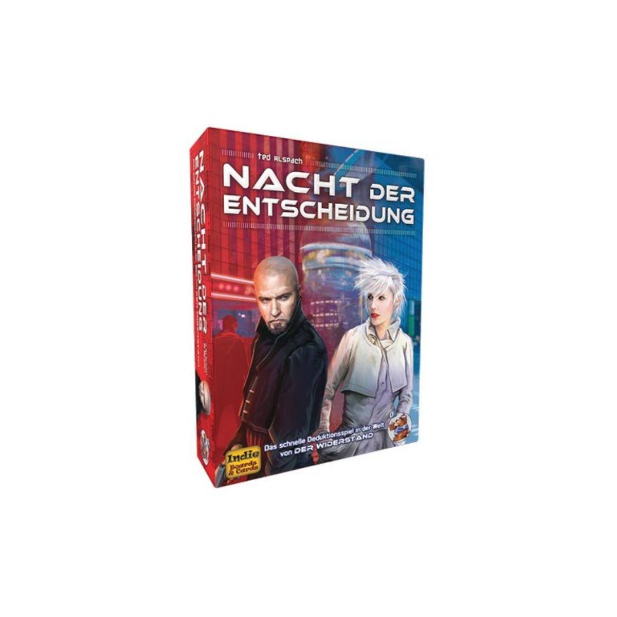 IBCD0016 - Nacht der Entscheidung, Kartenspiel, 3-10 Spieler, ab 14 Jahren (DE-Ausgabe)