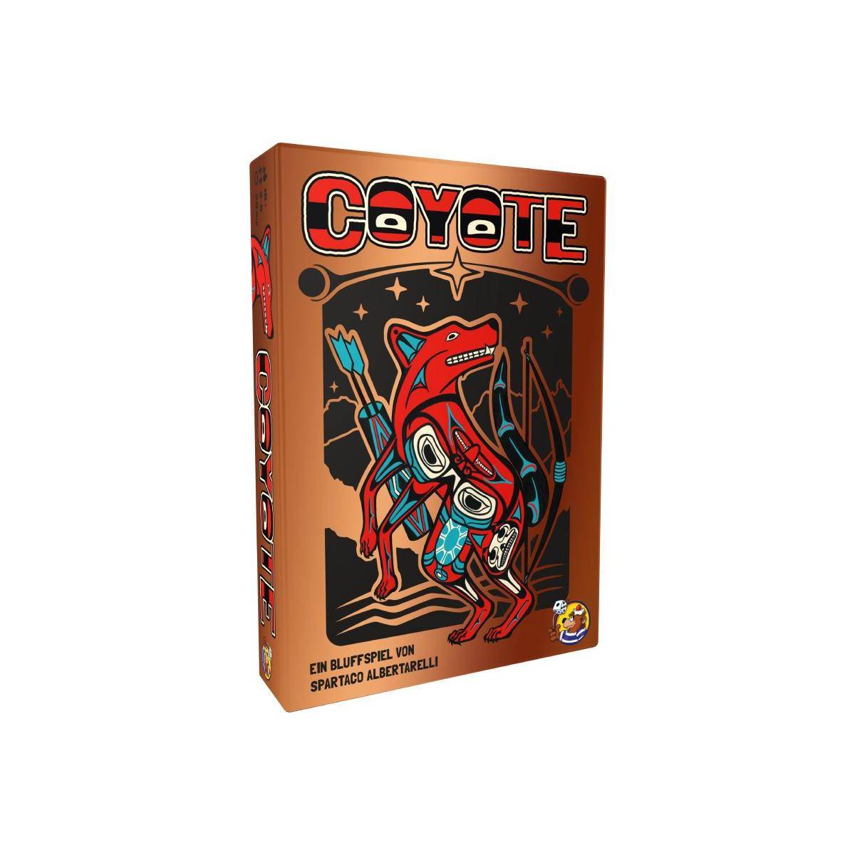 HG008 - Coyote - Kartenspiel, für 3-6 Spieler, ab 10 Jahren (DE-Ausgabe)