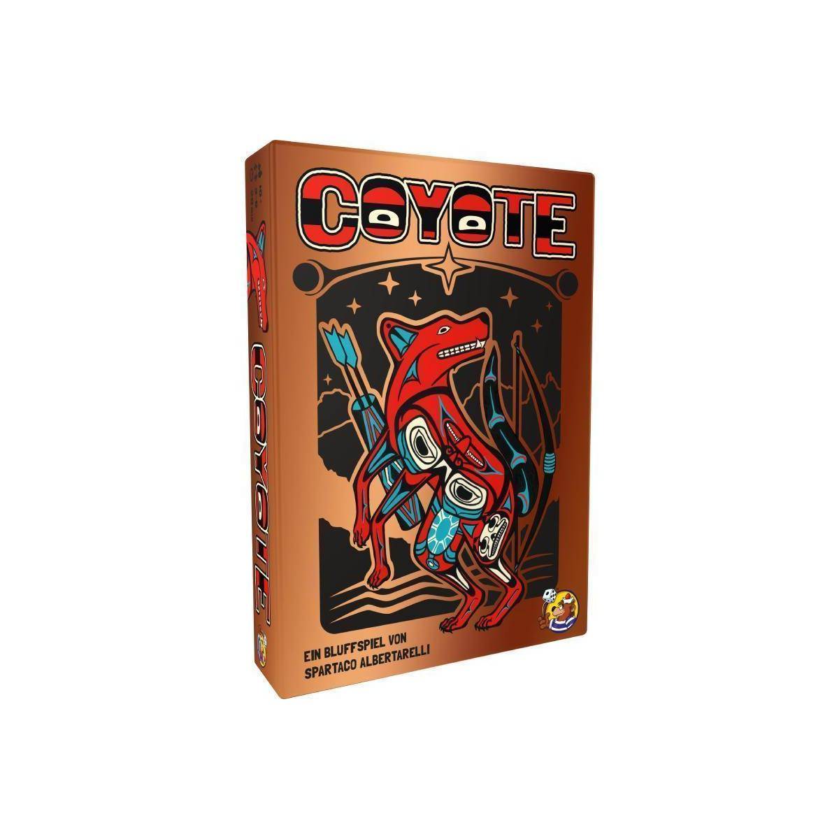 HBG070160 - Coyote - Kartenspiel, für 3-6 Spieler, ab 10 Jahren (DE-Ausgabe)