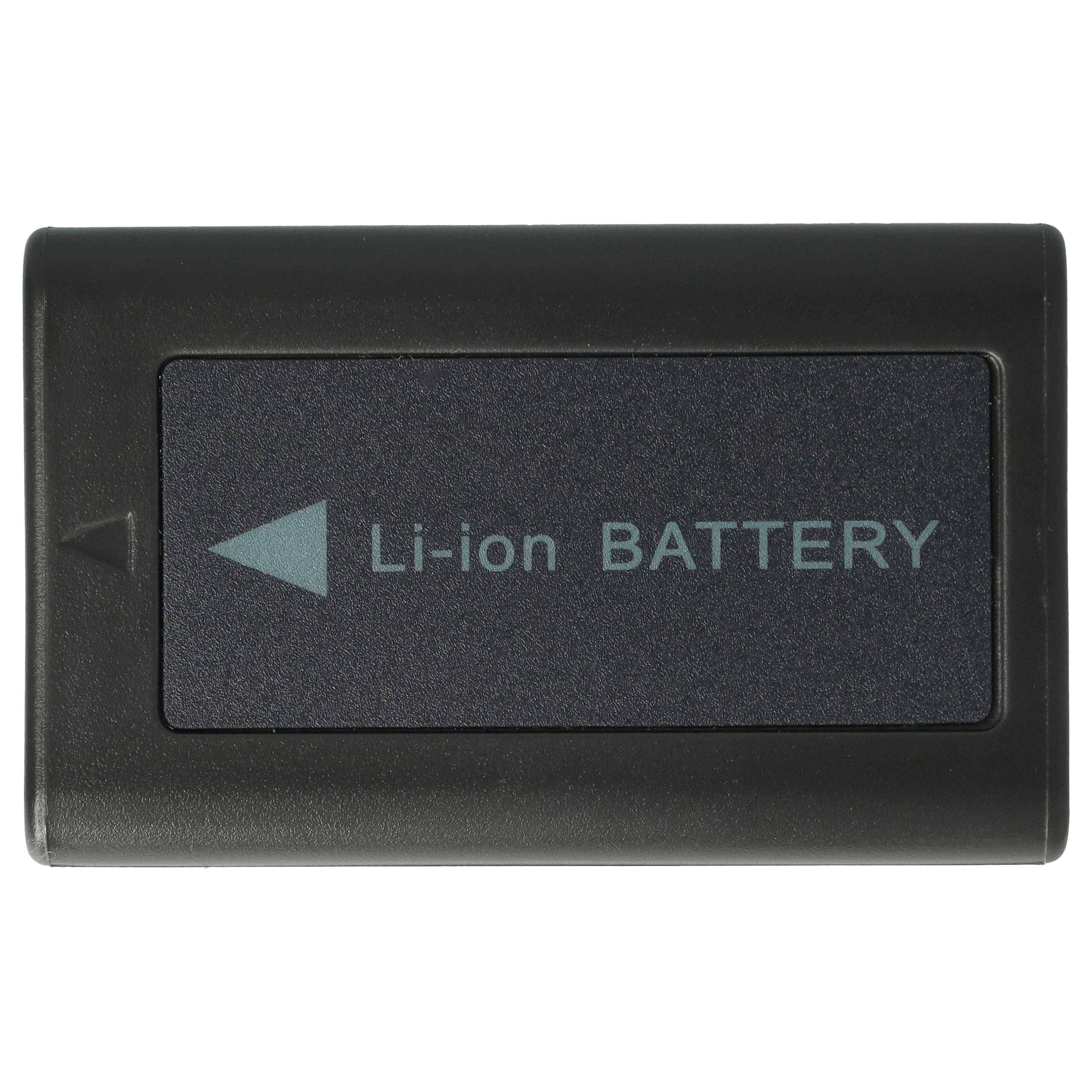 vhbw Akku Ersatz für Panasonic CGR-D14, CGR-D16A, CGR-D16, CGR-D220, CGR-D16SE/1B für Kamera (5400 mAh, 7,4 V, Li-Ion)