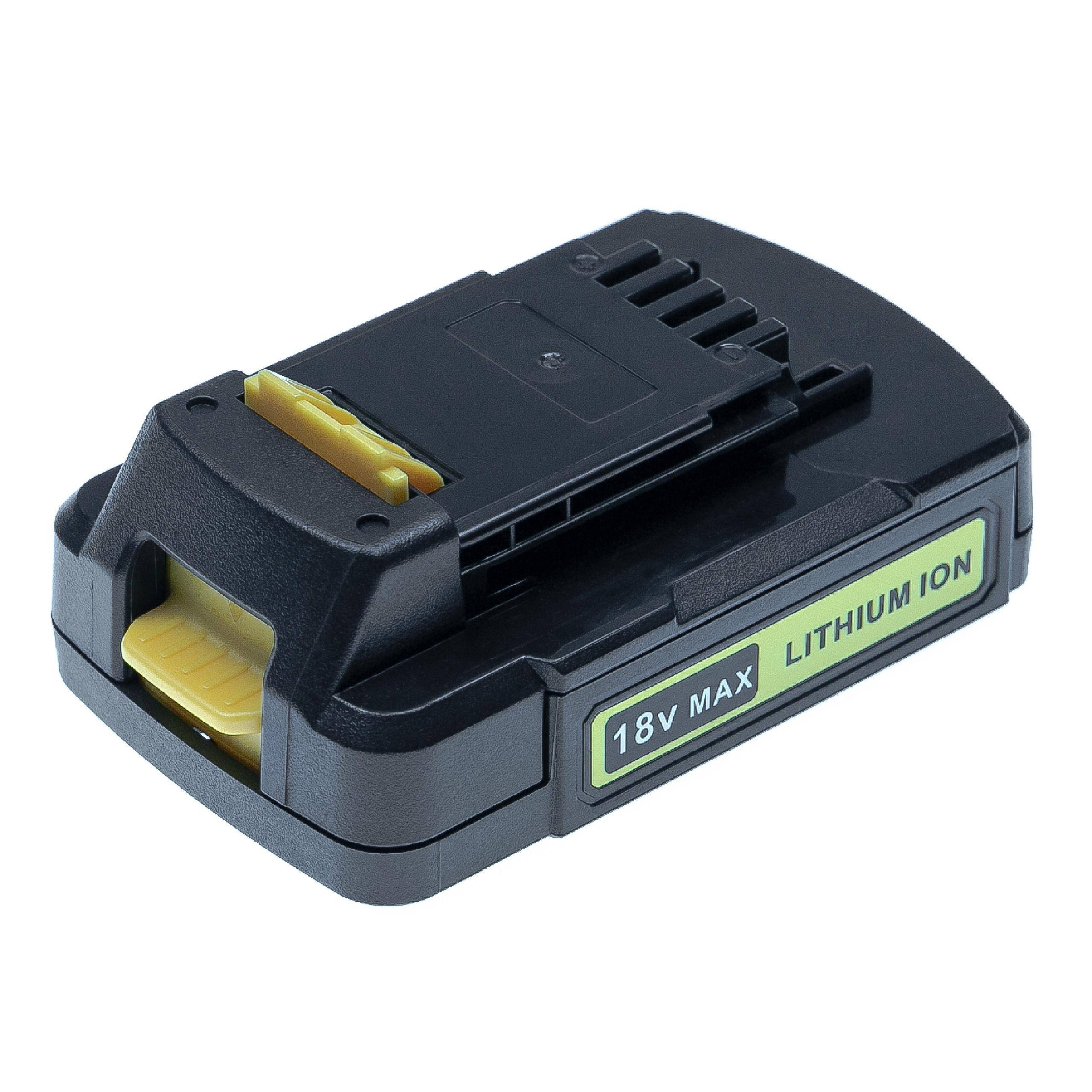 vhbw Akku kompatibel mit Stanley PCCK602L2, PCC680L, LBXR20, PCC685L Werkzeug (2000 mAh, Li-Ion, 18 V)