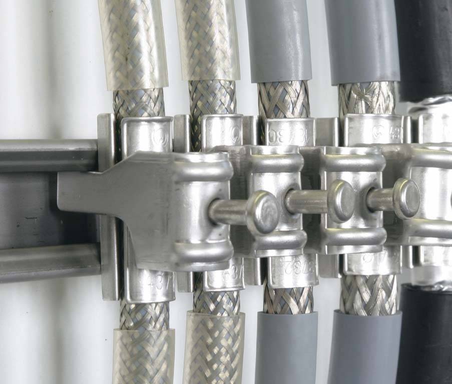 DEHN Schirm-Anschlussklemme SAK 33 AS V4A