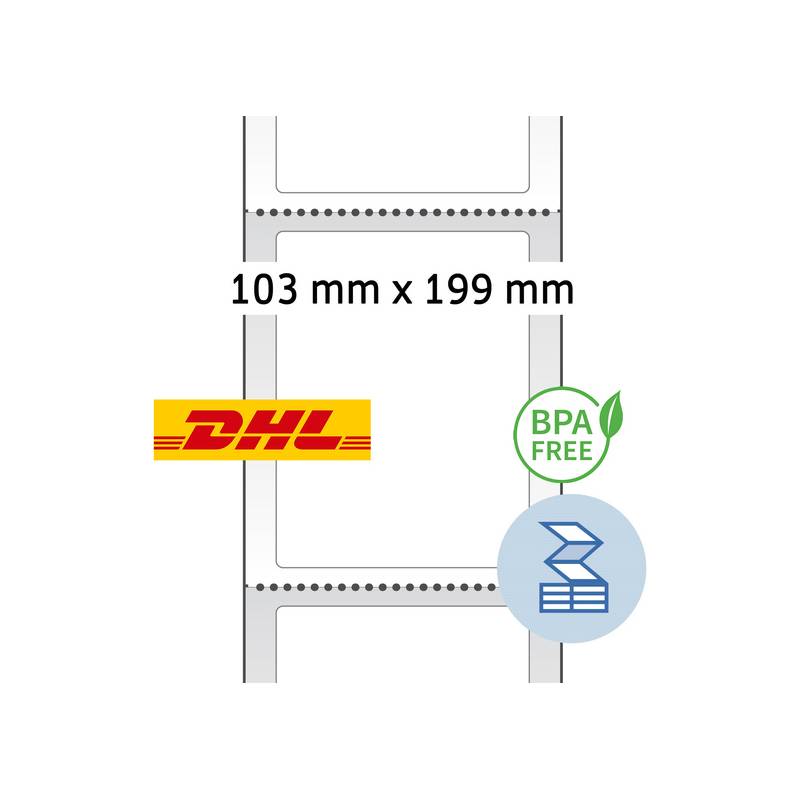 HERMA Thermodirekt-Versandetiketten, 103 x 199 mm