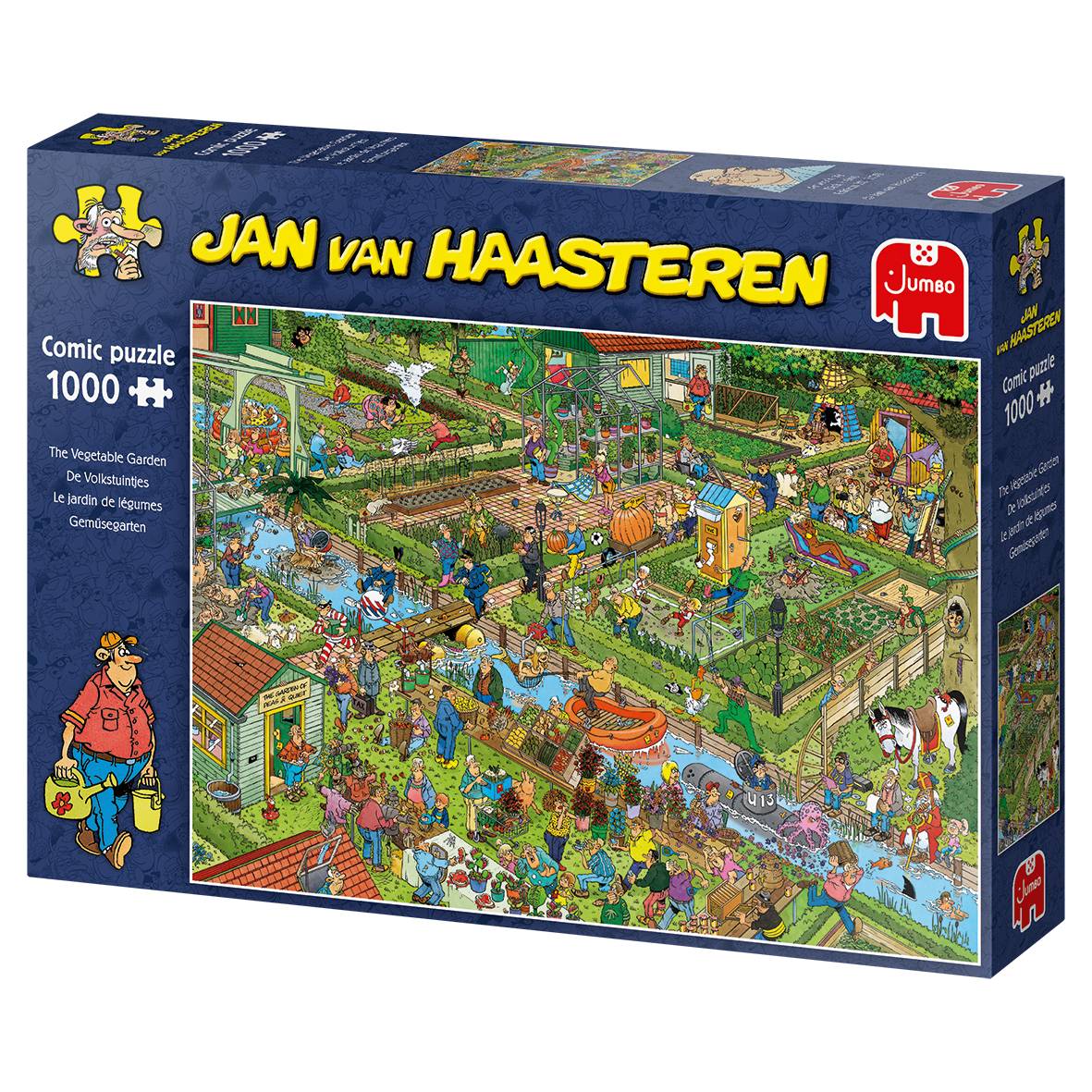 JUMBO 19057 Jan van Haasteren Gemüsegarten 1000 Teile Puzzle