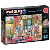 JUMBO SPIELE - Wasgij Mystery 17 - Friede, Freude, Eierkuchen - 1000 Teile, 1000 Stück(e), Comics, 12 Jahr(e)