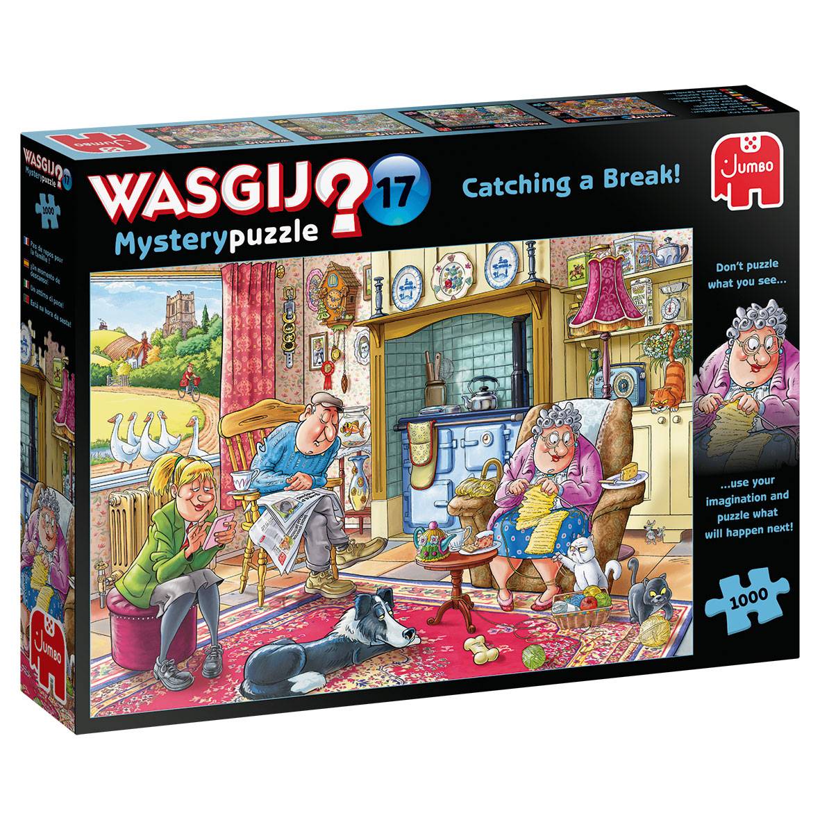 Wasgij Mystery 17 Friede, Freude, Eierkuchen 1000 Teile Puzzle