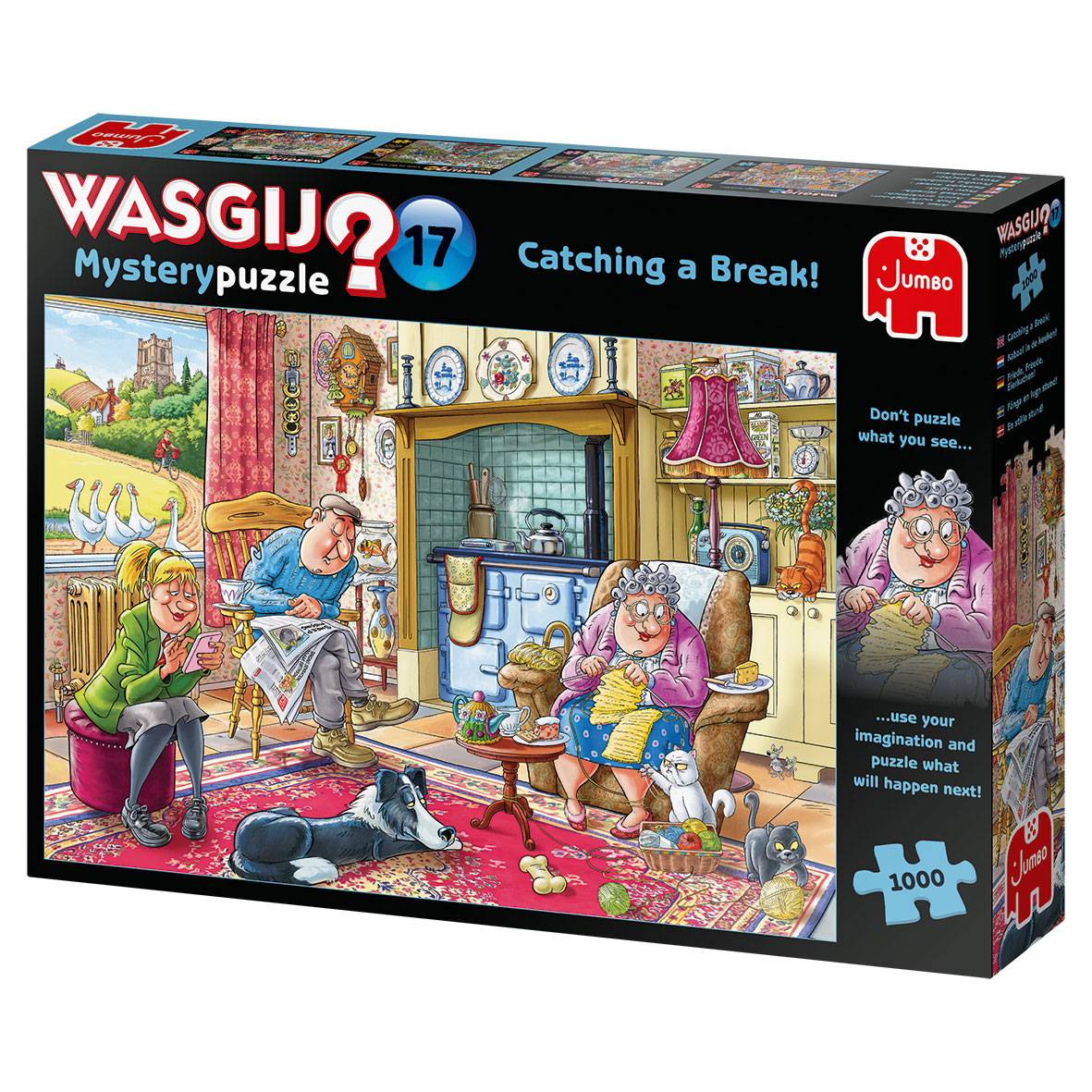 Wasgij Mystery 17 Friede, Freude, Eierkuchen 1000 Teile Puzzle