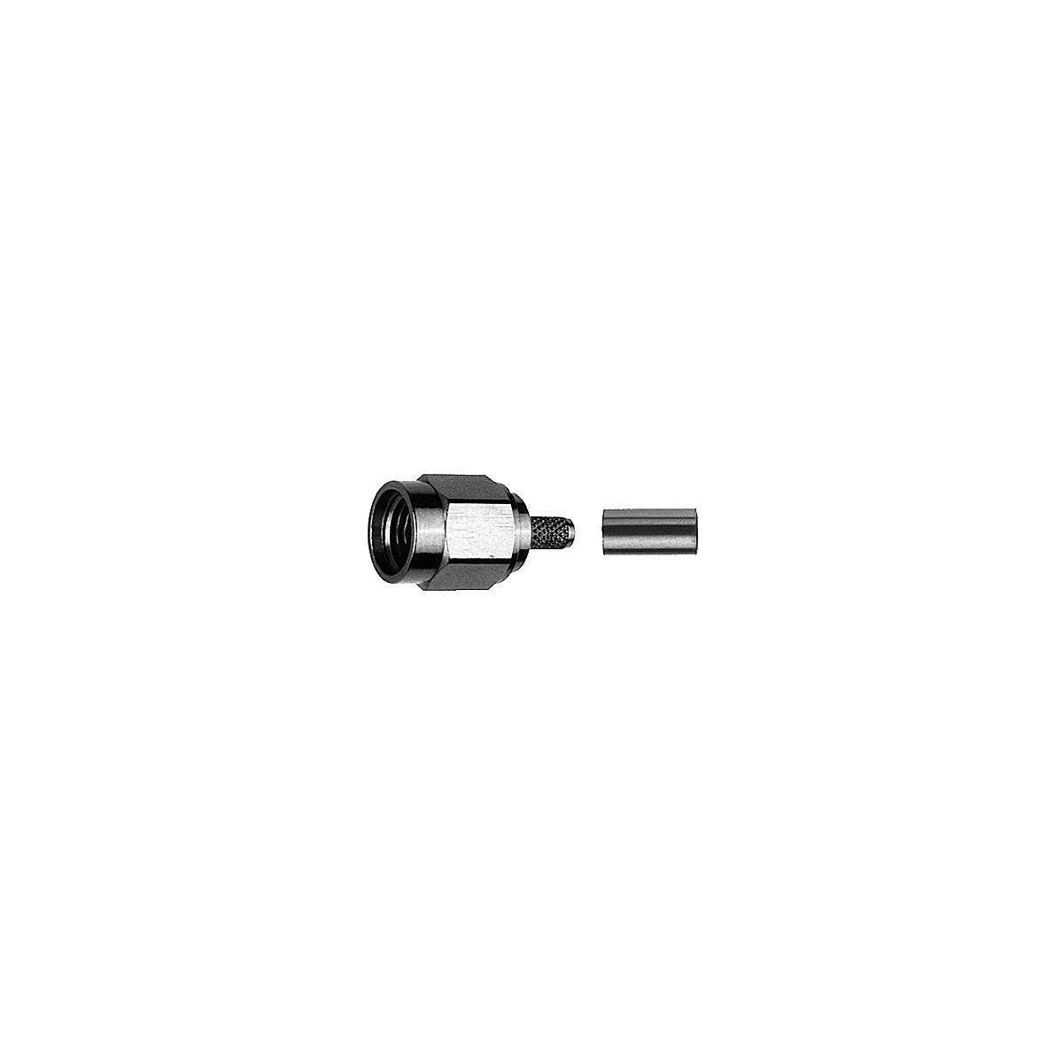 SC1-SMARV-PC10 - RP-SMA Stecker (m) gerade für RG58, RG58 C/U
