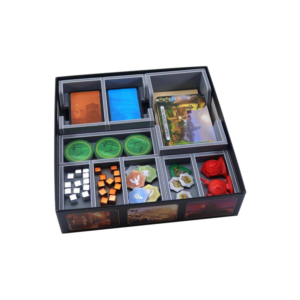 FS-7WDUELV2 - Insert: 7 Wonders Duel und den Erweiterungen Pantheon und Agora