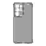 Schutzhülle TPU mit Kameraschutz Bumper Hülle Handy Smartphone für Samsung Galaxy A52s 5G (A528B) Dunkel-Transparent