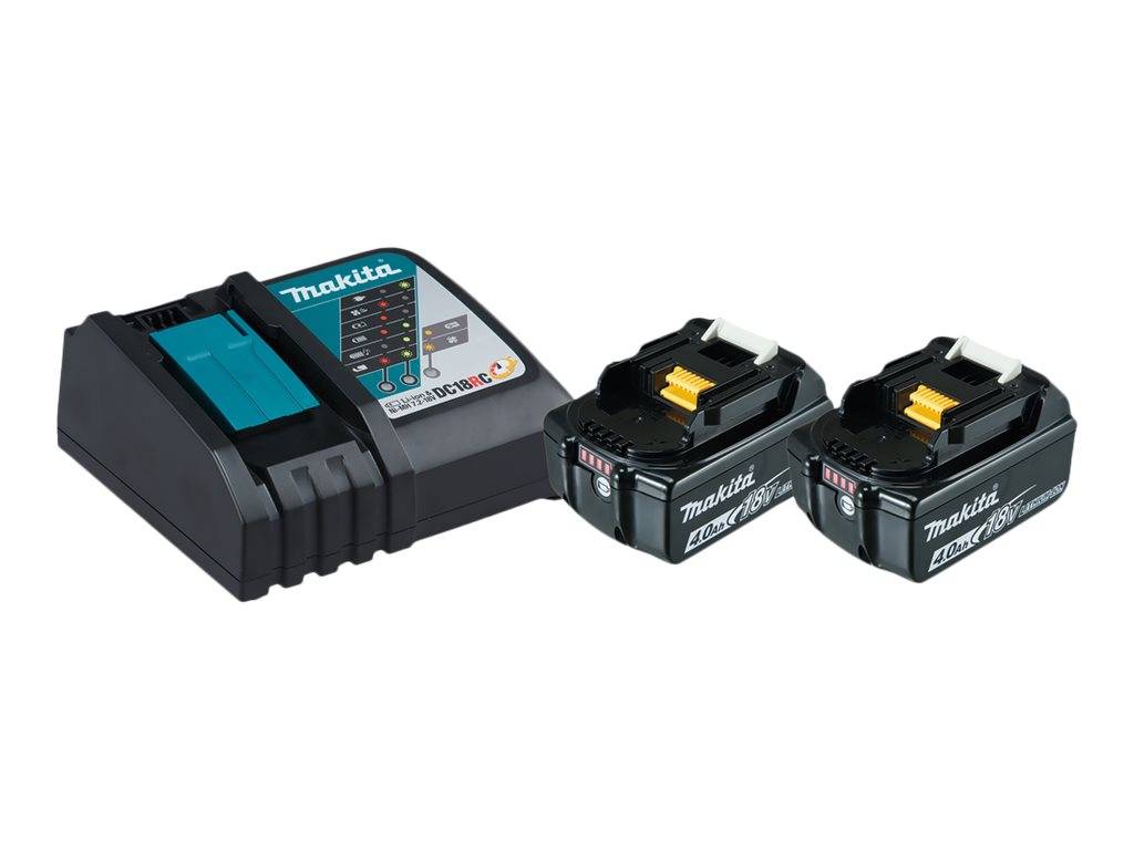 Makita DC18RC - Power Source Kit - Batterieladegerät + Batterie 2 x