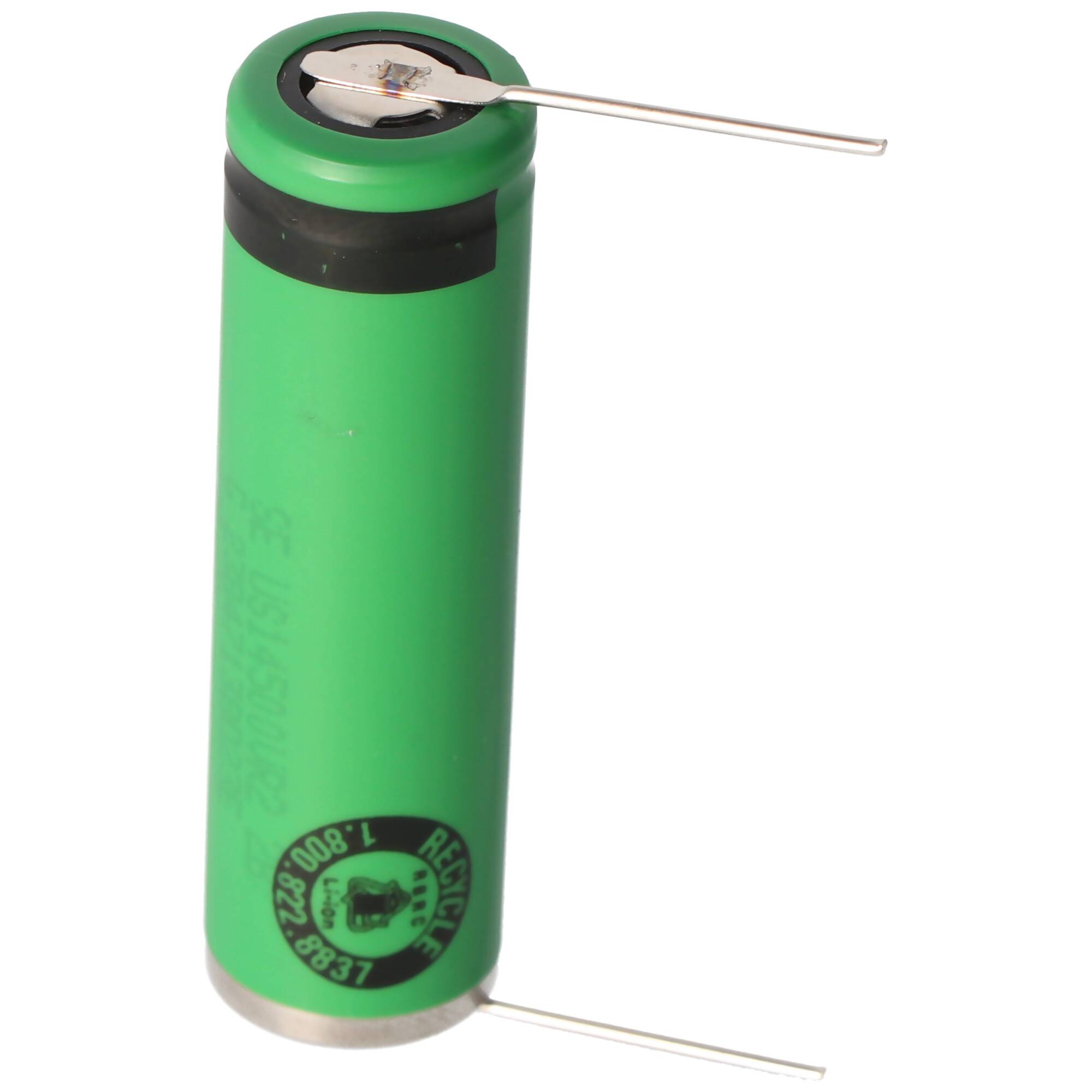 Akku passend für den damaligen Sanyo UR14500 Ersatz-Akku 3.6V 14x50mm