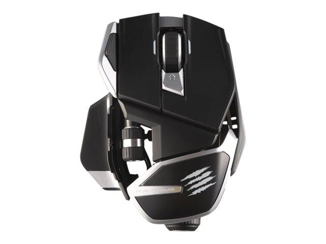 Mad Catz R.A.T. DWS - Maus - ergonomisch - Für Rechtshänder - optisch - 14 Taste