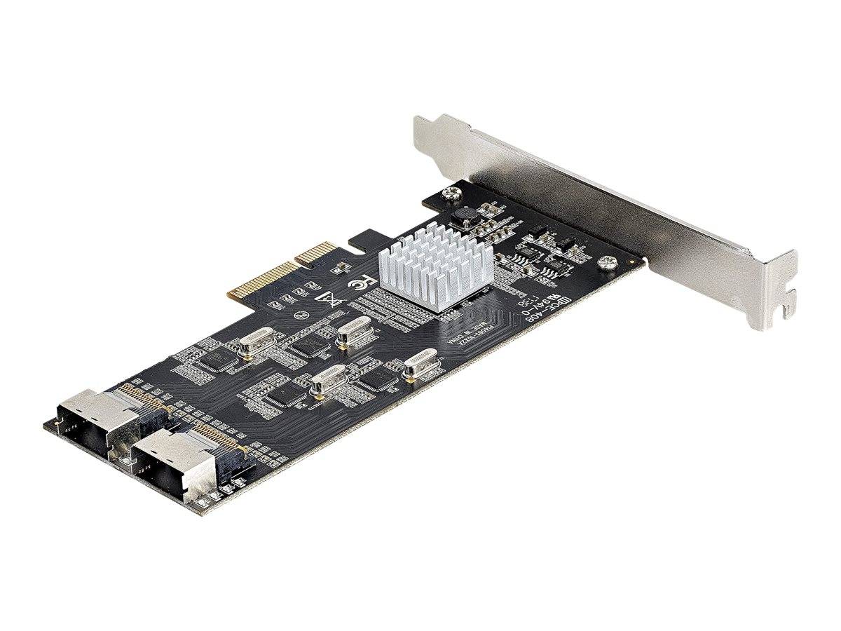 StarTech.com SATA PCIe Controller 8 Port - 6 Gbit/s PCI Express SATA Adapter - SATA PCIe Schnittstellenkarte - PCI-e x4