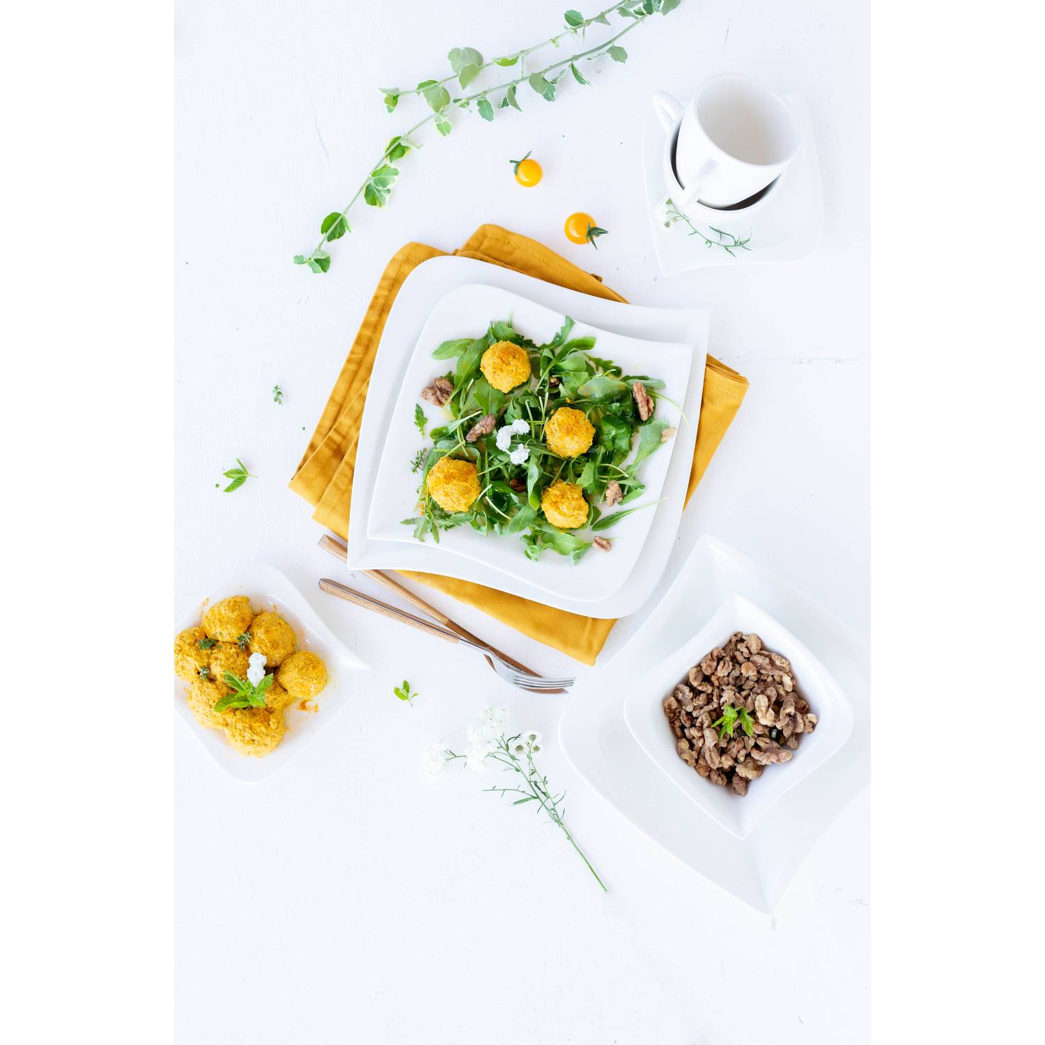 Mäser 921353 La Musica Kombiservice, für 6 Personen, elfenbein, 30-teilig (1 Set)