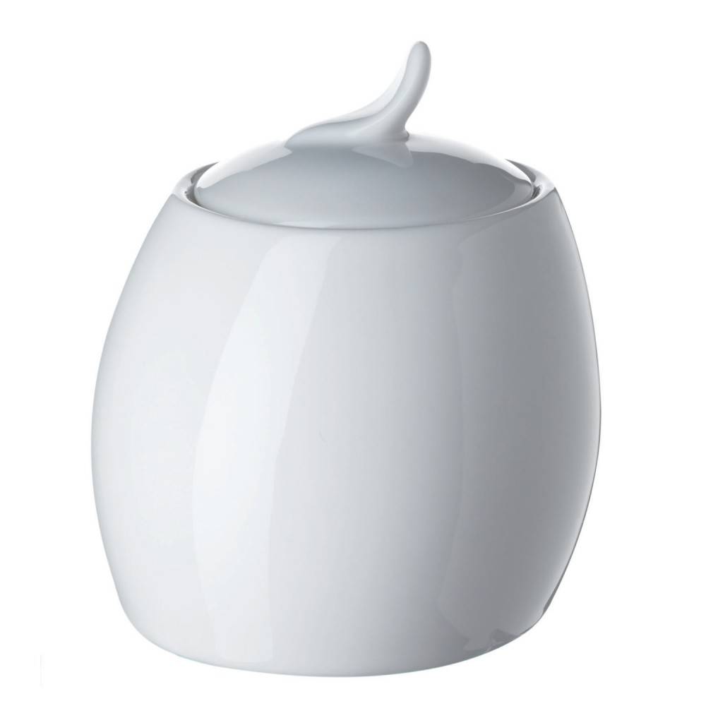 Mäser 922224 La Musica 6 Eierbecher, Zuckerdose, Milchgießer, elfenbein, 8-teilig (1 Set)