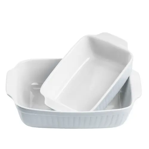 Mäser 931135 Kitchen Time Auflaufform-Set, 33 x 8 cm + 25,5 x 7 cm, rechteckig, hellblau/weiß, 2-teilig (1 Set) Mäser 931135 Kitchen Time Auflaufform-Set, 33 x 8 cm + 25,5 x 7 cm, rechteckig, hellblau/weiß, 2-teilig (1 Set)