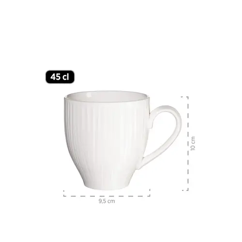 Mäser 931462 Frühstücksset Dalia für 6 Personen, Porzellan, weiß (1 Set, 18-teilig) Mäser 931462 Frühstücksset Dalia für 6 Personen, Porzellan, weiß (1 Set, 18-teilig)