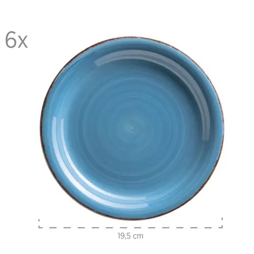 Mäser 931619 Kombiservice Lumaca für 6 Personen, Steingut, dunkelblau (1 Set, 30-teilig) Mäser 931619 Kombiservice Lumaca für 6 Personen, Steingut, dunkelblau (1 Set, 30-teilig)