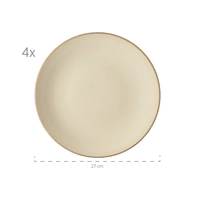 Mäser 931736 Kombiservice Ossia für 4 Personen, Steinzeug, grau (1 Set, 16-teilig) Mäser 931736 Kombiservice Ossia für 4 Personen, Steinzeug, grau (1 Set, 16-teilig)