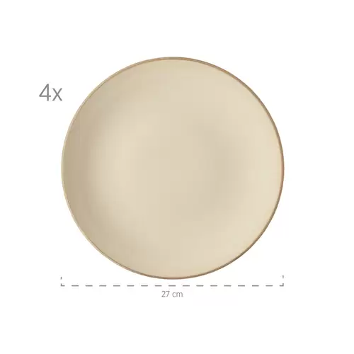 Mäser 931736 Kombiservice Ossia für 4 Personen, Steinzeug, grau (1 Set, 16-teilig) Mäser 931736 Kombiservice Ossia für 4 Personen, Steinzeug, grau (1 Set, 16-teilig)