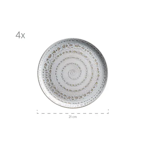 Mäser 931745 Kombiservice Spicy Market für 4 Personen, Steingut, blau (1 Set, 16-teilig) Mäser 931745 Kombiservice Spicy Market für 4 Personen, Steingut, blau (1 Set, 16-teilig)