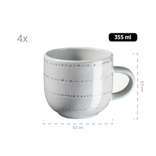 Mäser 931745 Kombiservice Spicy Market für 4 Personen, Steingut, blau (1 Set, 16-teilig) Mäser 931745 Kombiservice Spicy Market für 4 Personen, Steingut, blau (1 Set, 16-teilig)