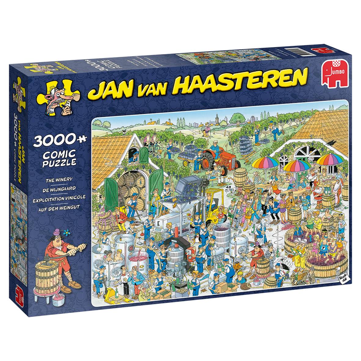 Jan van Haasteren, Auf dem Weingut, 3000 Teile Puzzle