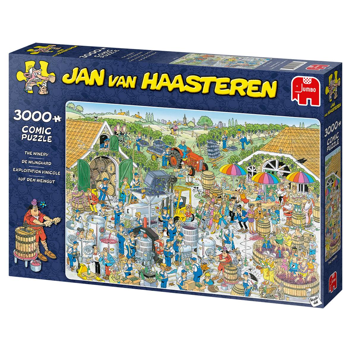 Jan van Haasteren, Auf dem Weingut, 3000 Teile Puzzle