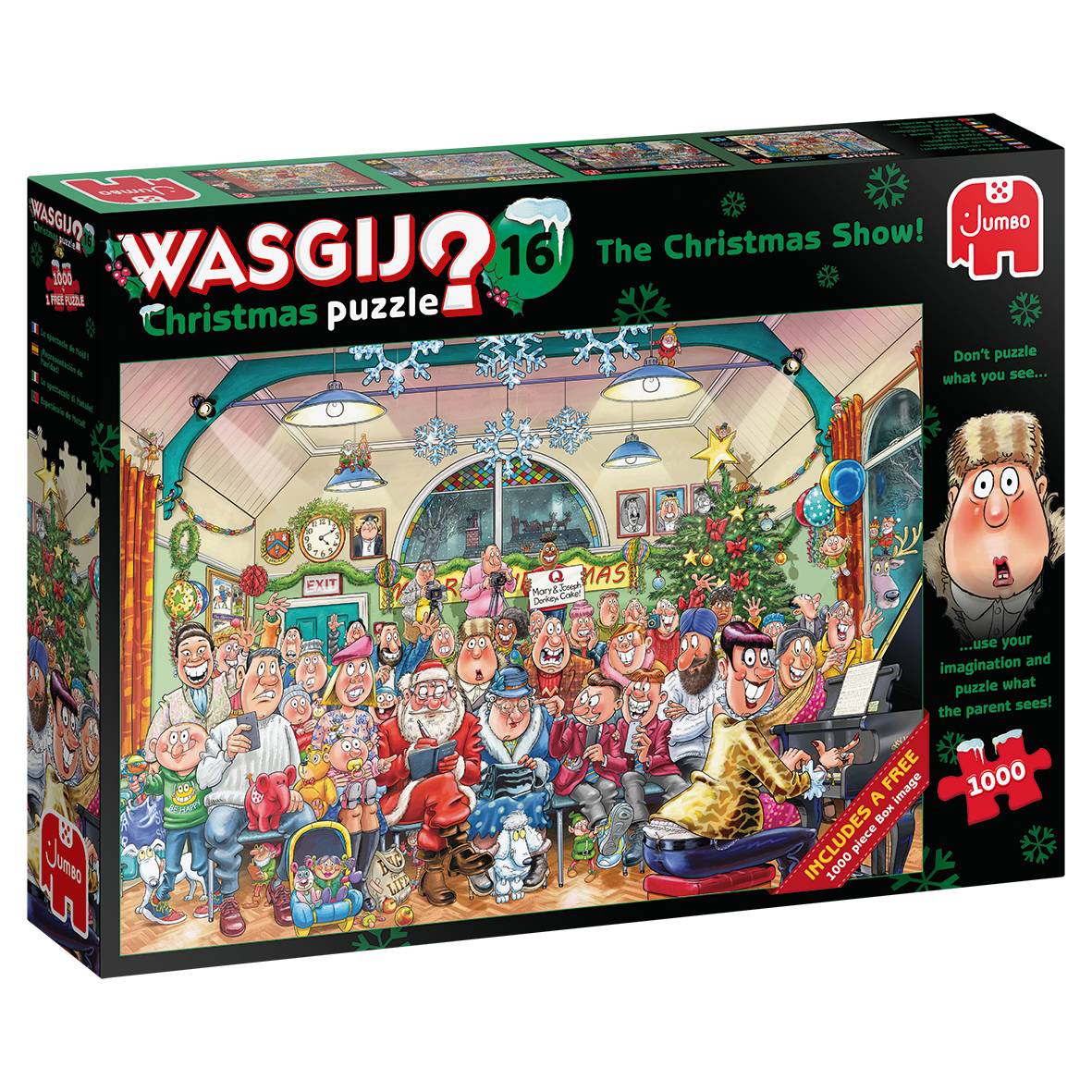Wasgij Christmas 16 Die Weihnachtsshow 2x1000 Teile Puzzle