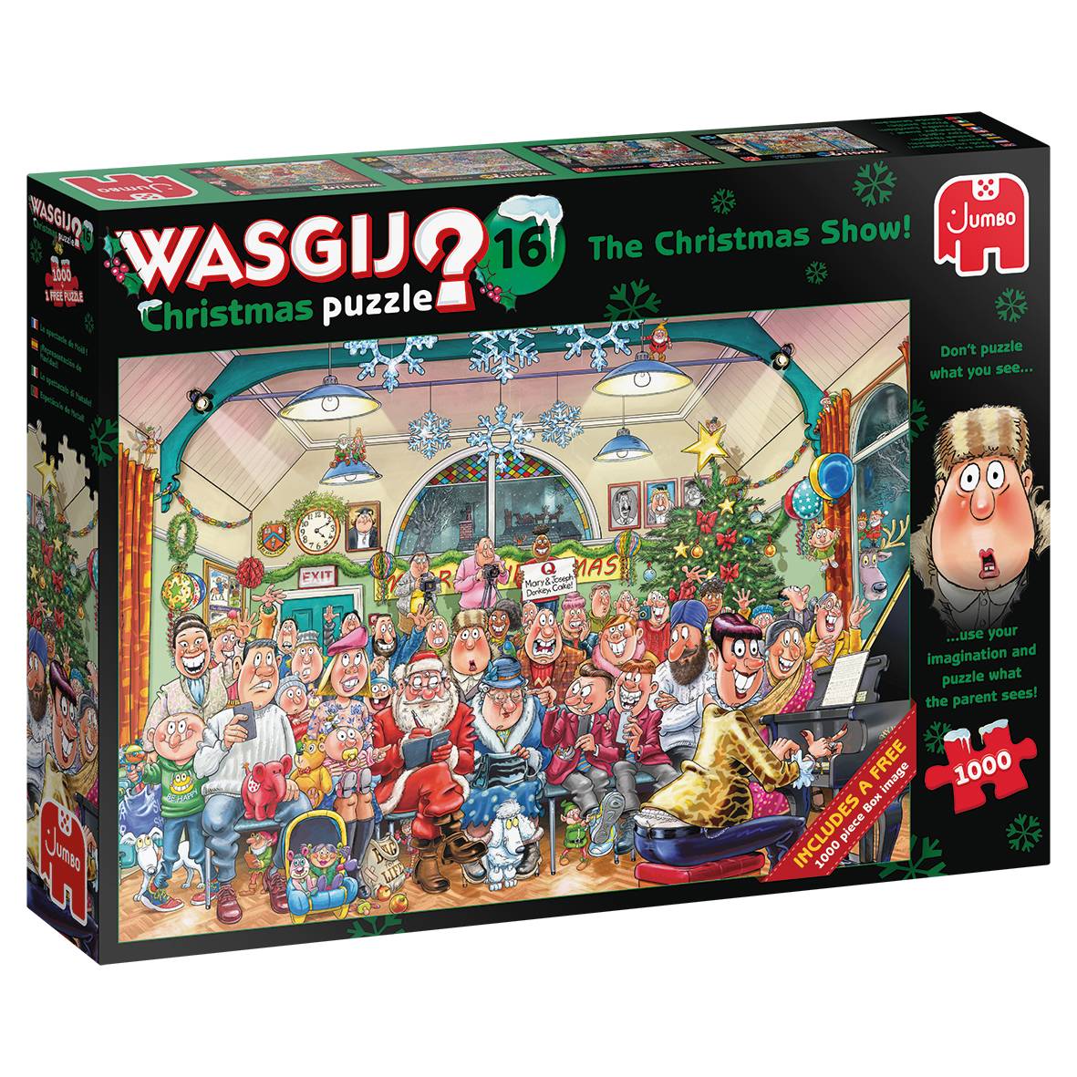 Wasgij Christmas 16 Die Weihnachtsshow 2x1000 Teile Puzzle