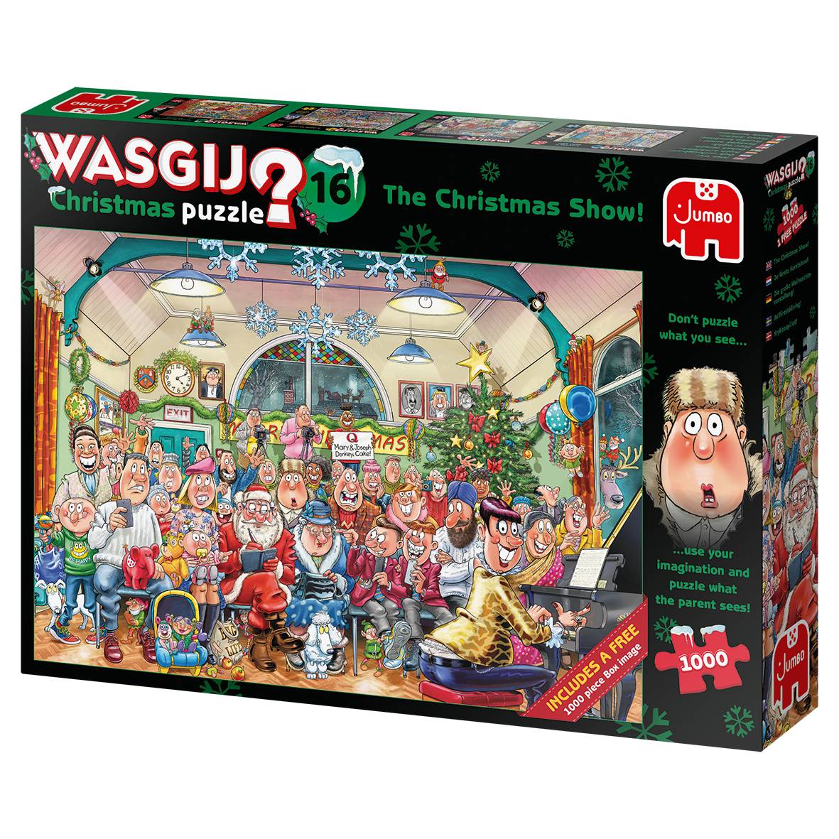 Wasgij Christmas 16 Die Weihnachtsshow 2x1000 Teile Puzzle