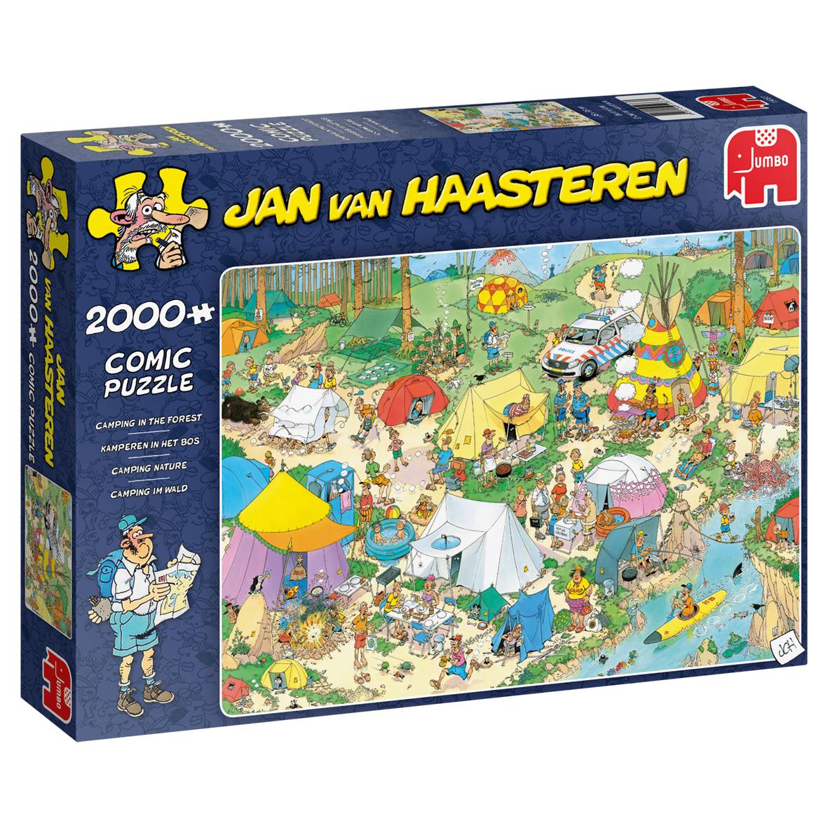Jan van Haasteren Camping im Wald 2000 Teile Puzzle