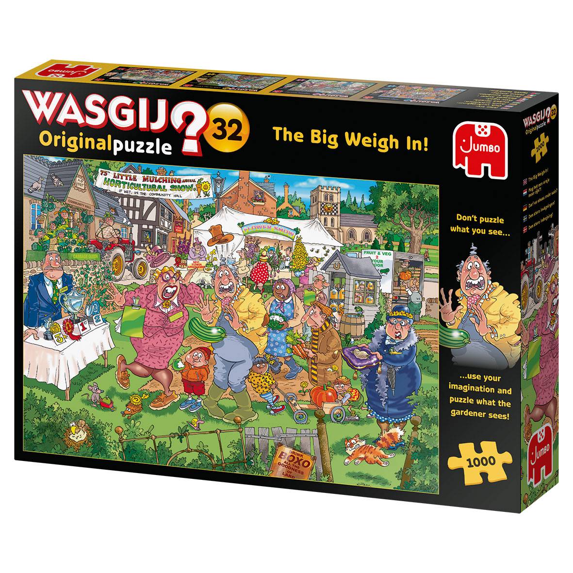 Jumbo 19170 Wasgij Original 32 Darf es etwas mehr sein? 1000 Teile Puzzle