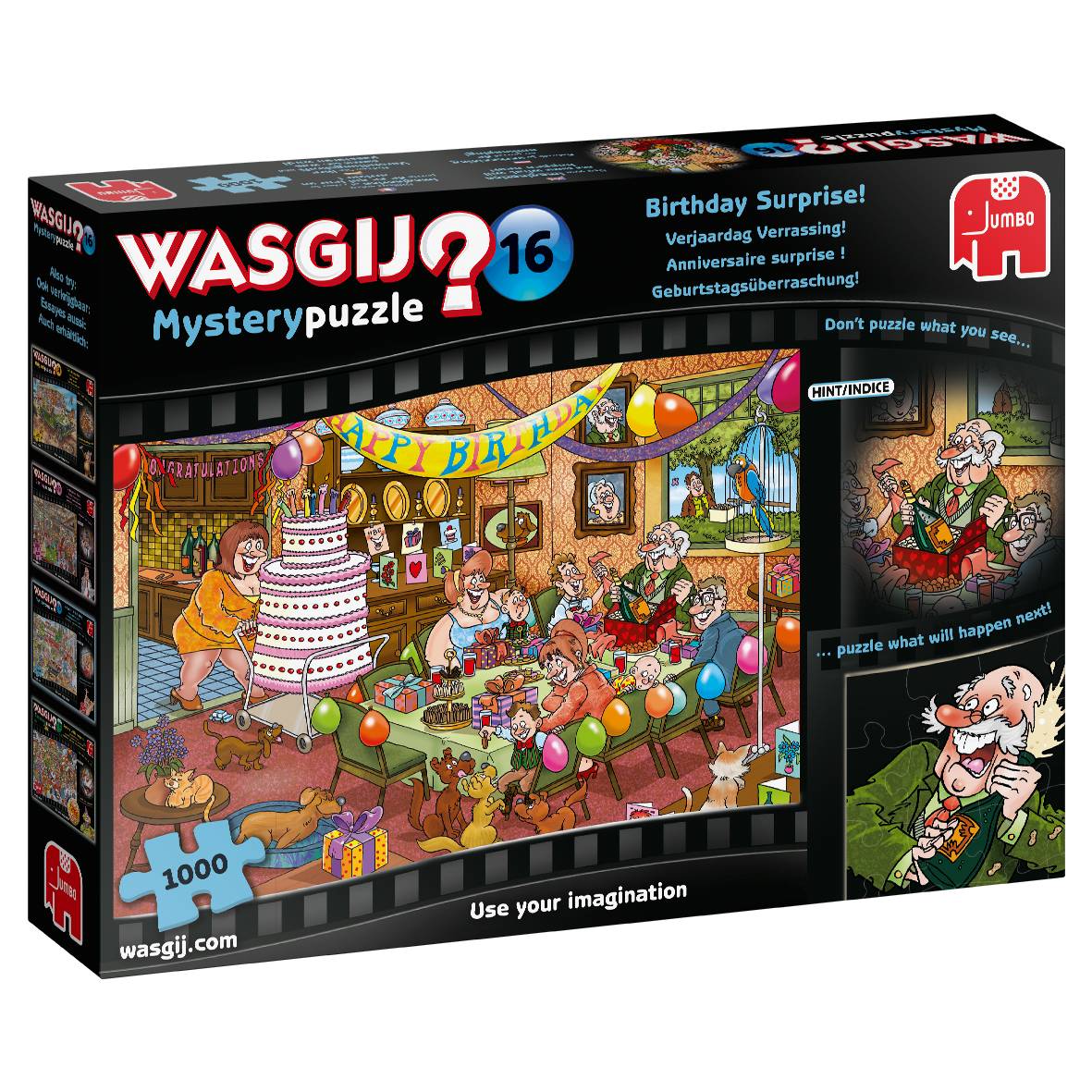 Wasgij Mystery 16 Geburtstagsüberraschung 1000 Teile Puzzle