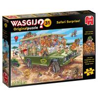 JUMBO SPIELE - Wasgij Original 31 - Safari Überraschung! - 1000 Teile, 1000 Stück(e), Comics, 12 Jahr(e)