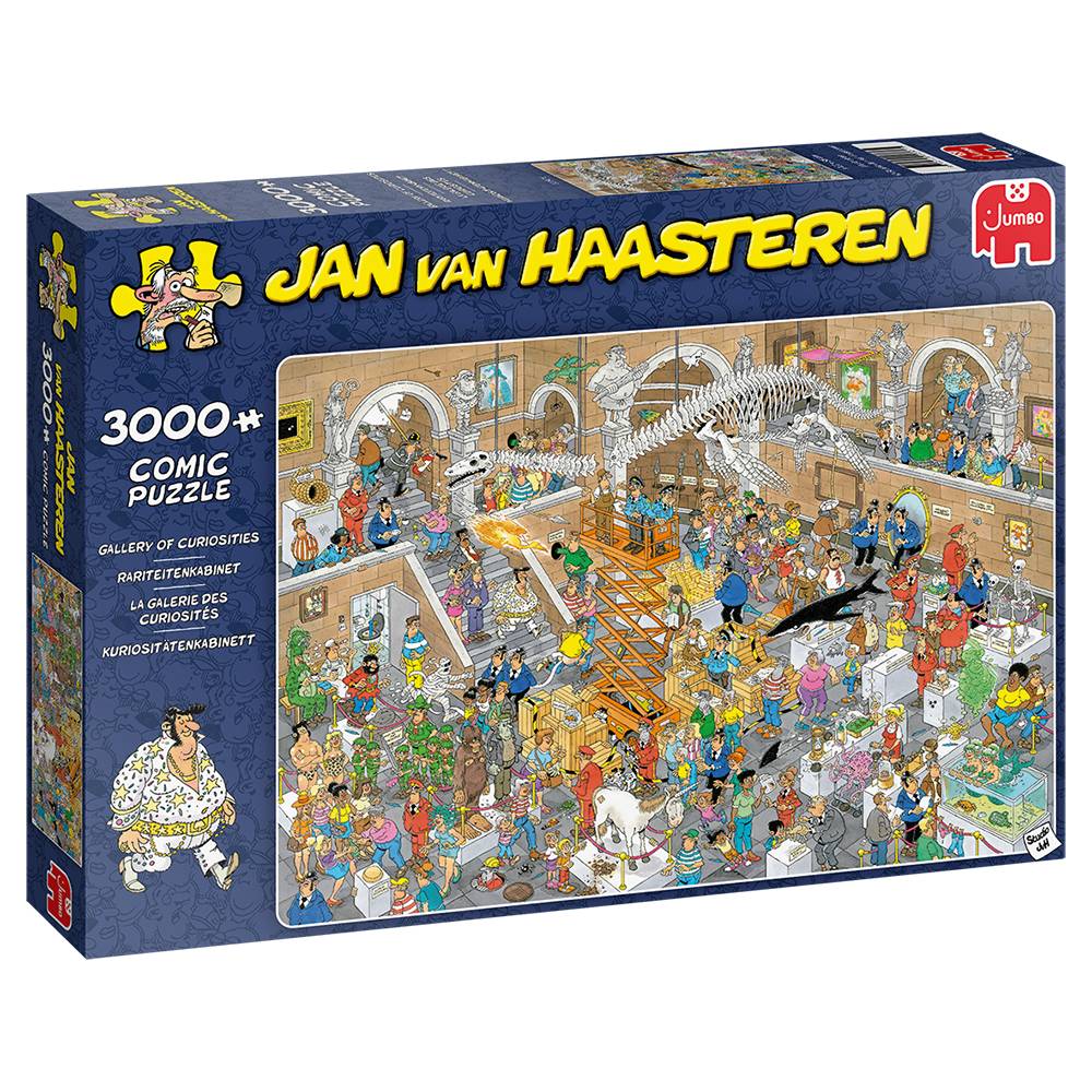 JUMBO 20031 Jan van Haasteren Kuriositätenkabinett 3000 Teile Puzzle