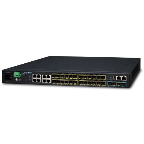 PLANET SGS-6341-16S8C4XR - Switch - L3 - managed - 8 x Kombi-Gigabit-SFP + 16 x Gigabit SFP + 4 x 10 Gigabit SFP+ (Uplink)