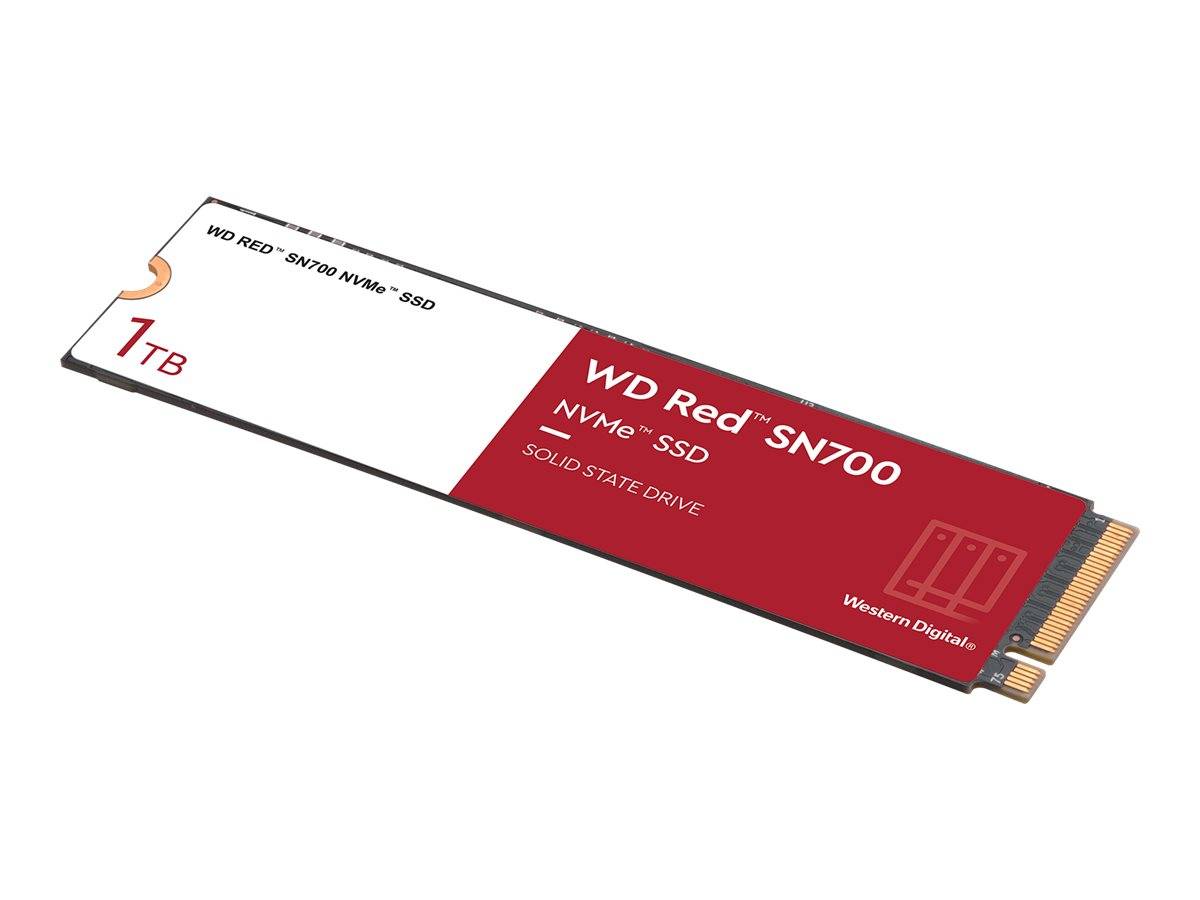 WD Red SN700 WDS100T1R0C - SSD - 1 TB - intern - M.2 2280 - PCIe 3.0 x4 (NVMe)