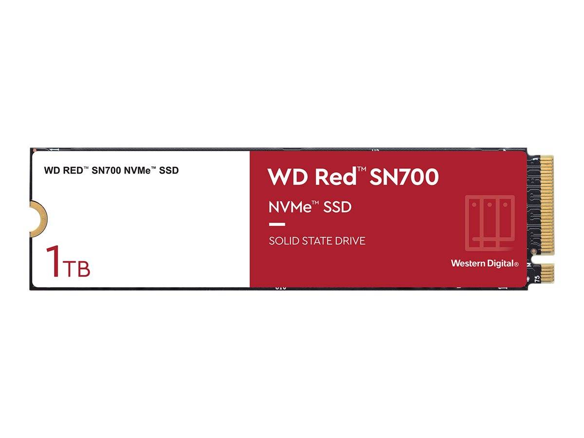 WD Red SN700 WDS100T1R0C - SSD - 1 TB - intern - M.2 2280 - PCIe 3.0 x4 (NVMe)